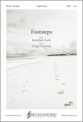 Footsteps SATB choral sheet music cover